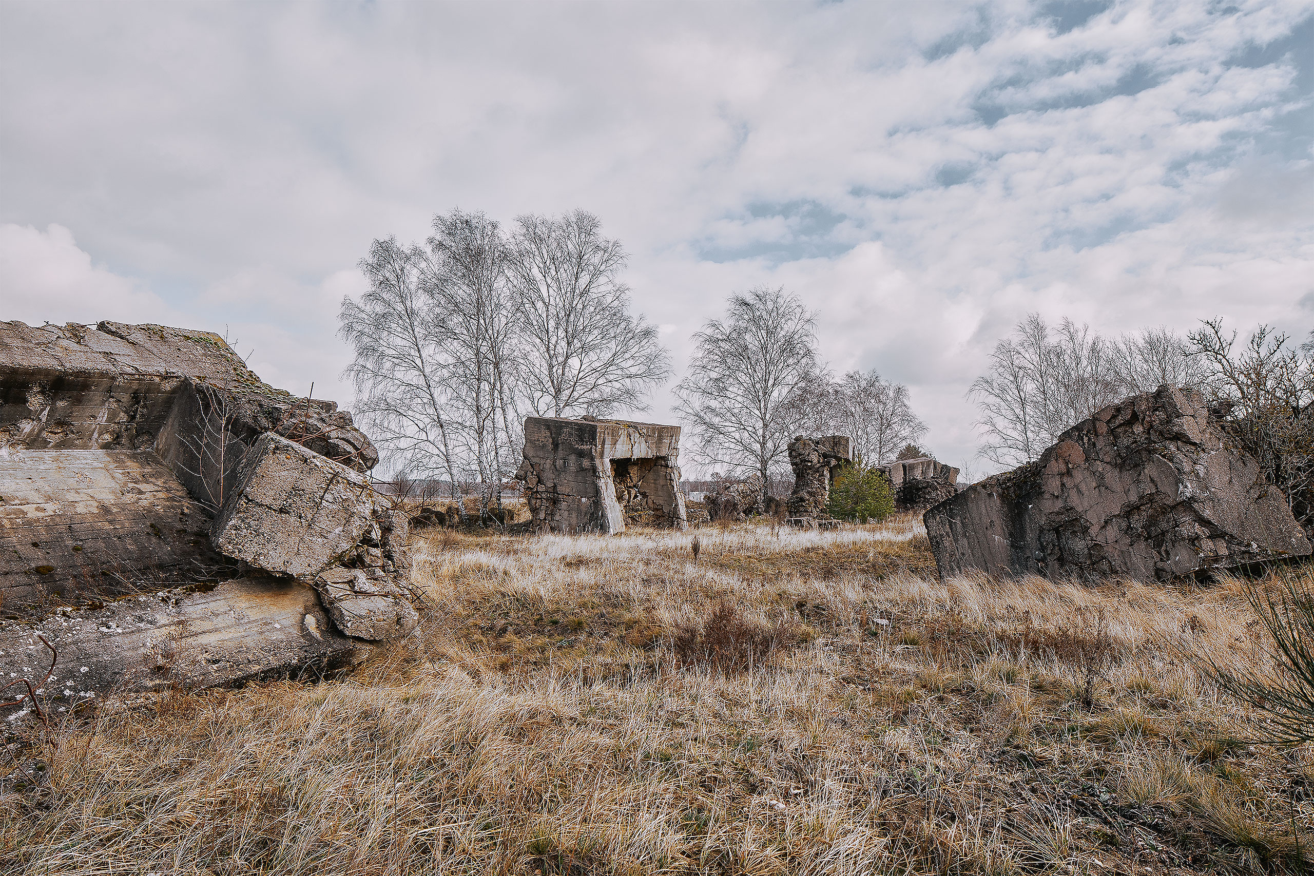 Übungsstadt Schnöggersburg – Old bunkers