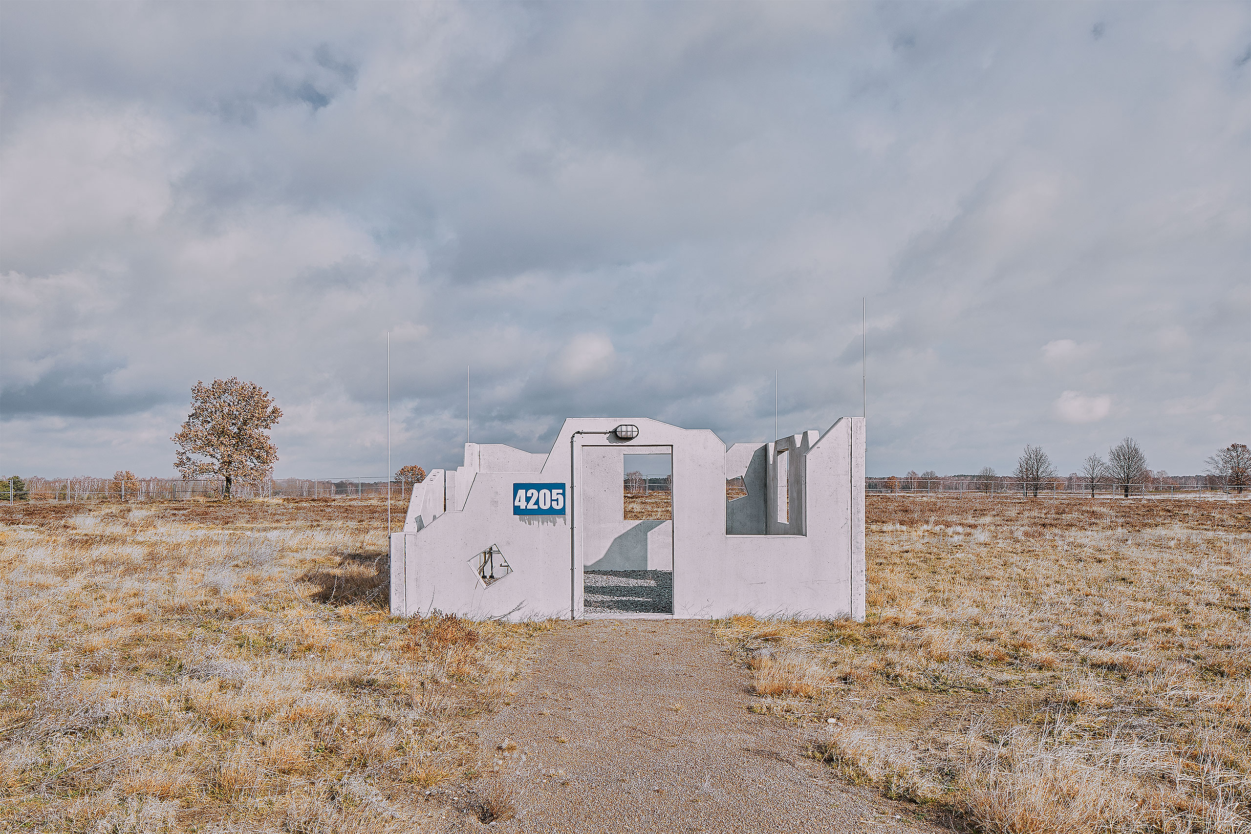 Übungsstadt Schnöggersburg – Destroyed building