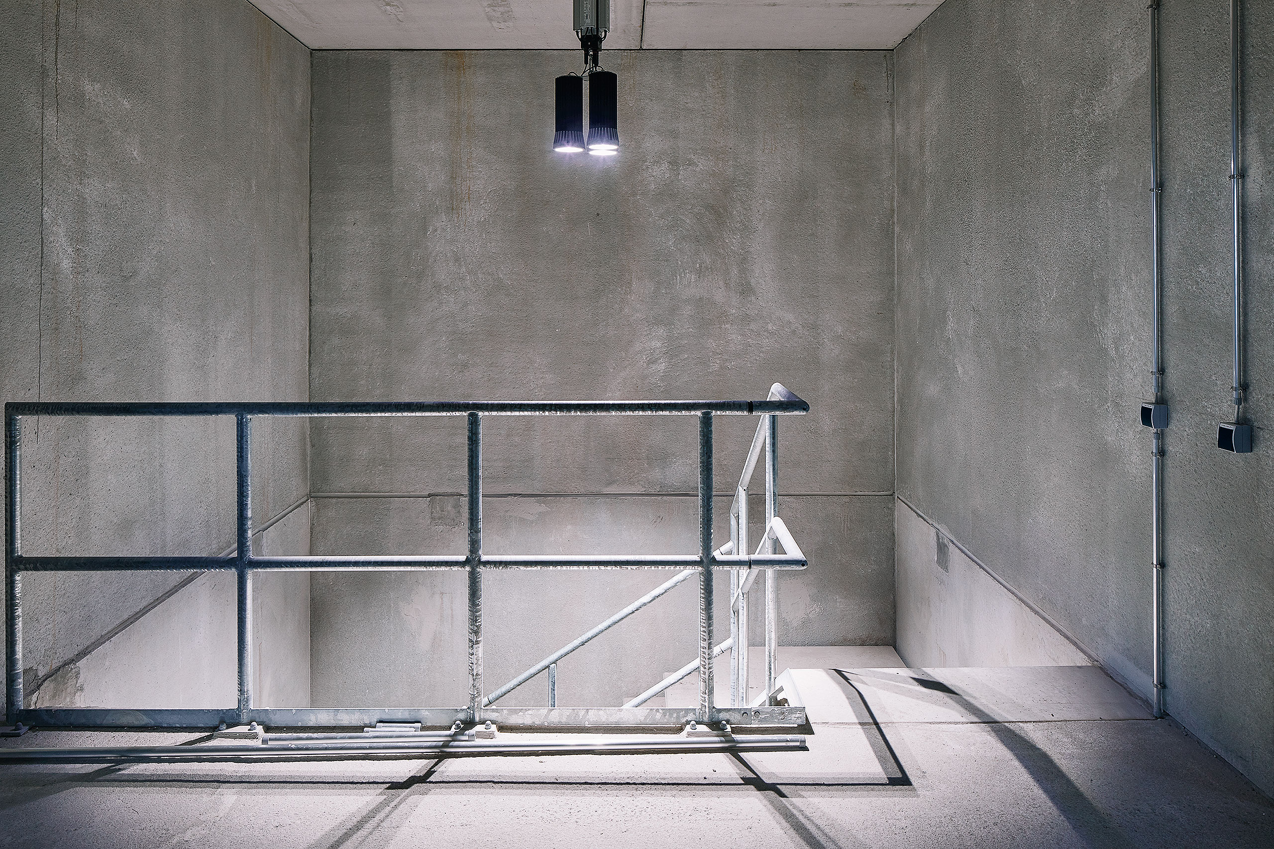 Übungsstadt Schnöggersburg – Entrance to the tunnel system