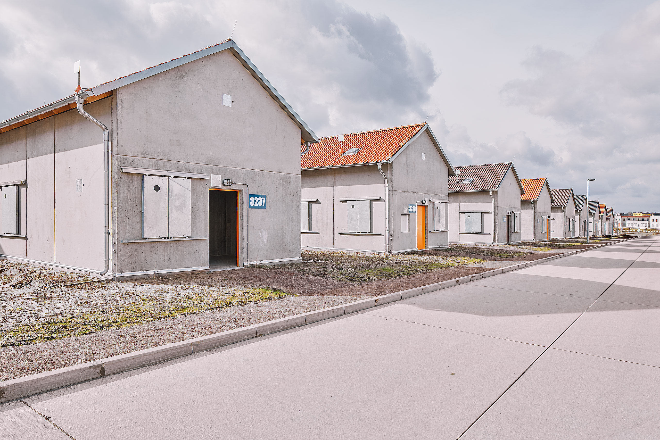 Übungsstadt Schnöggersburg – Estate of terraced houses​​​​​​​