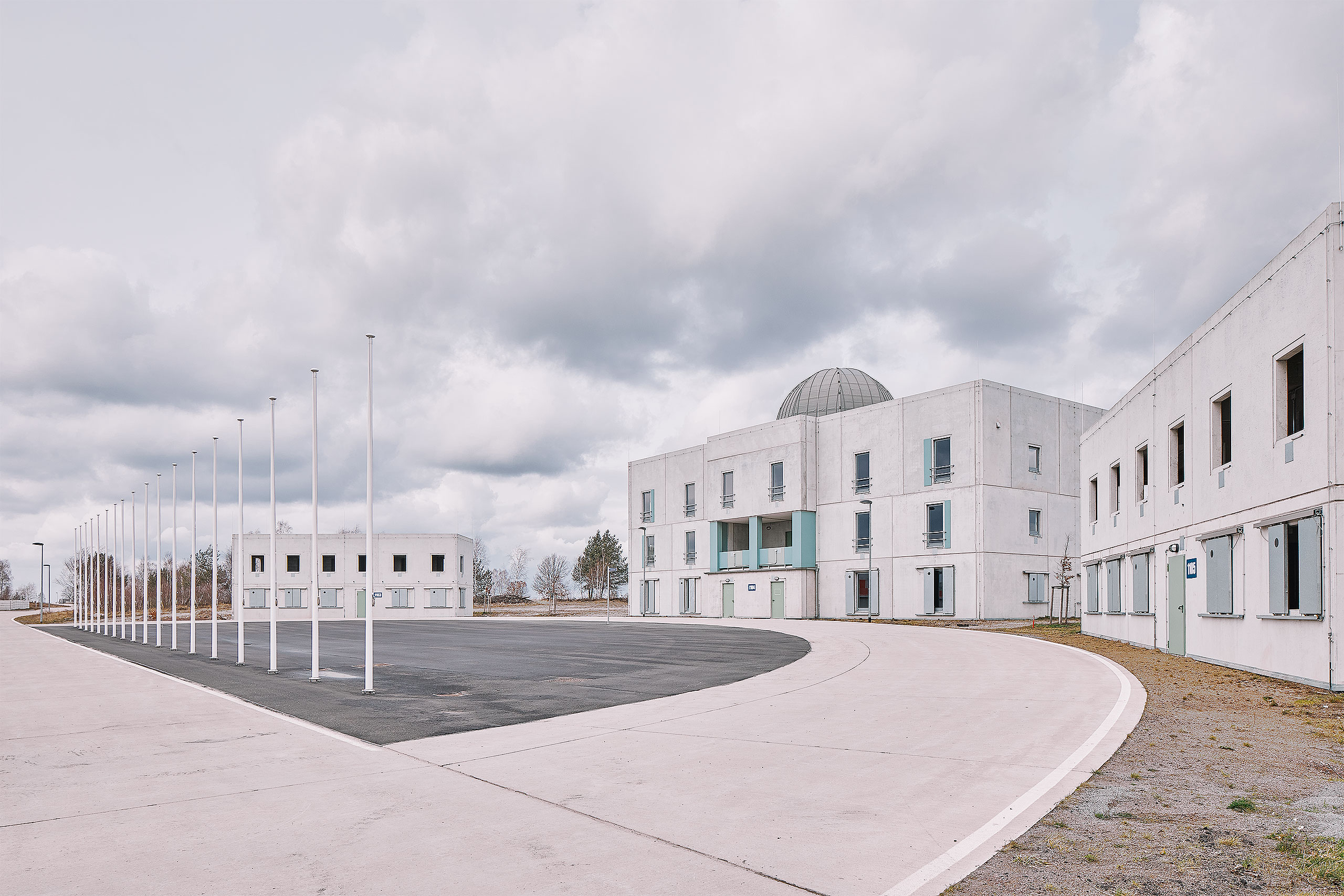 Übungsstadt Schnöggersburg – Botschaft