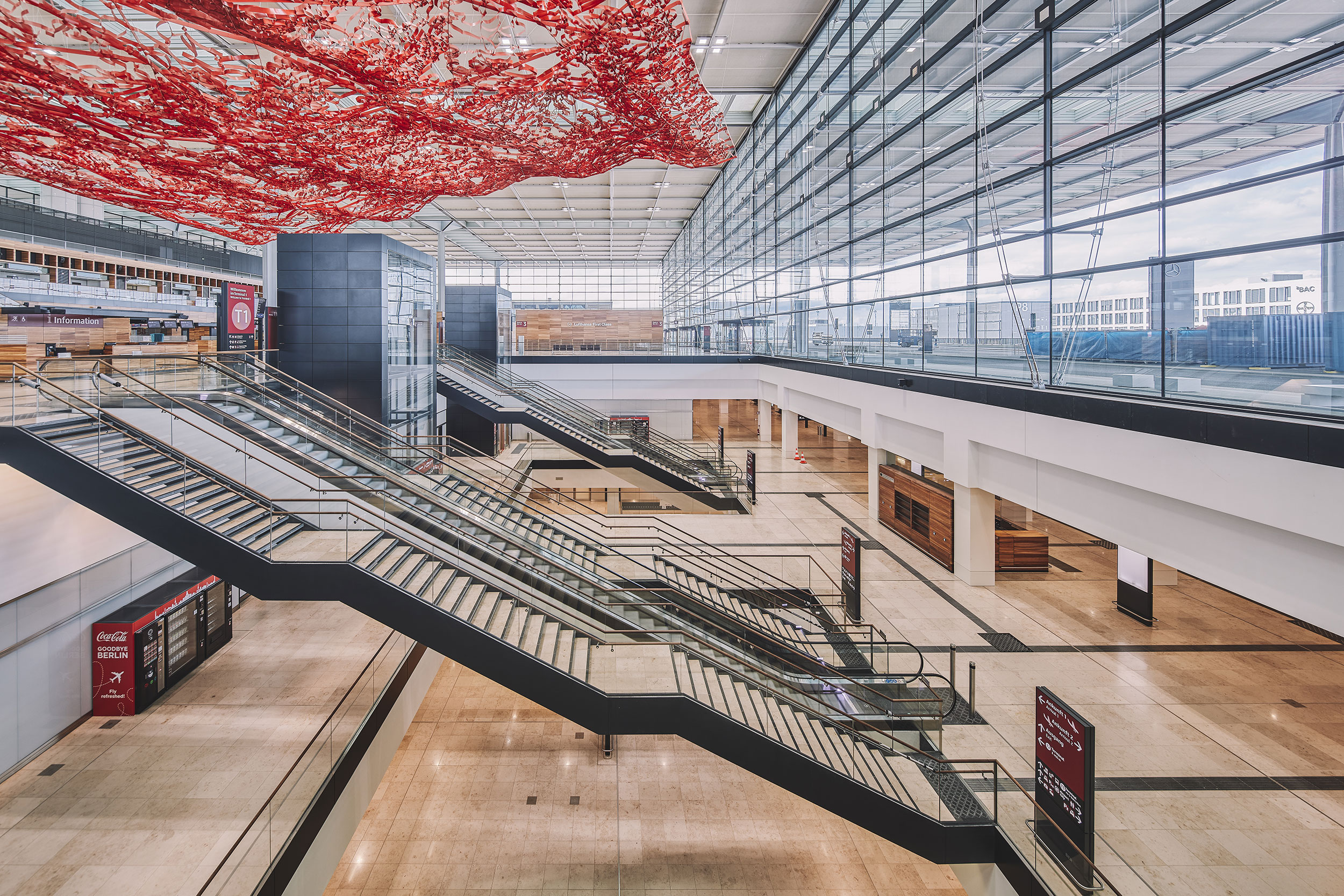 Stairway, Aiport Berlin Brandenburg