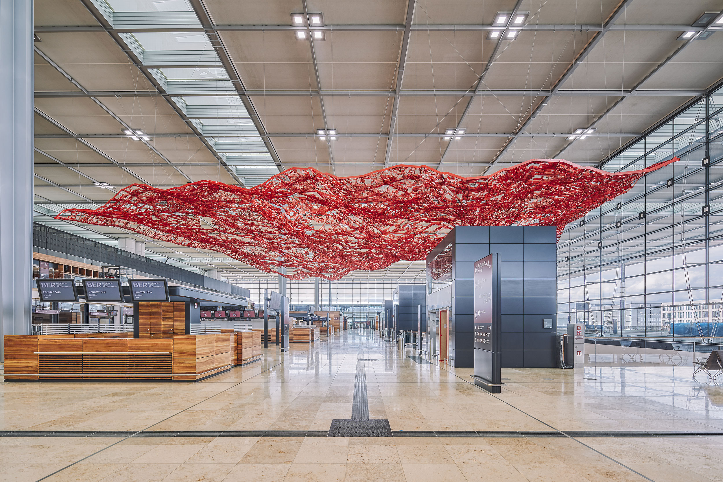 Terminal Hall, Aiport Berlin Brandenburg