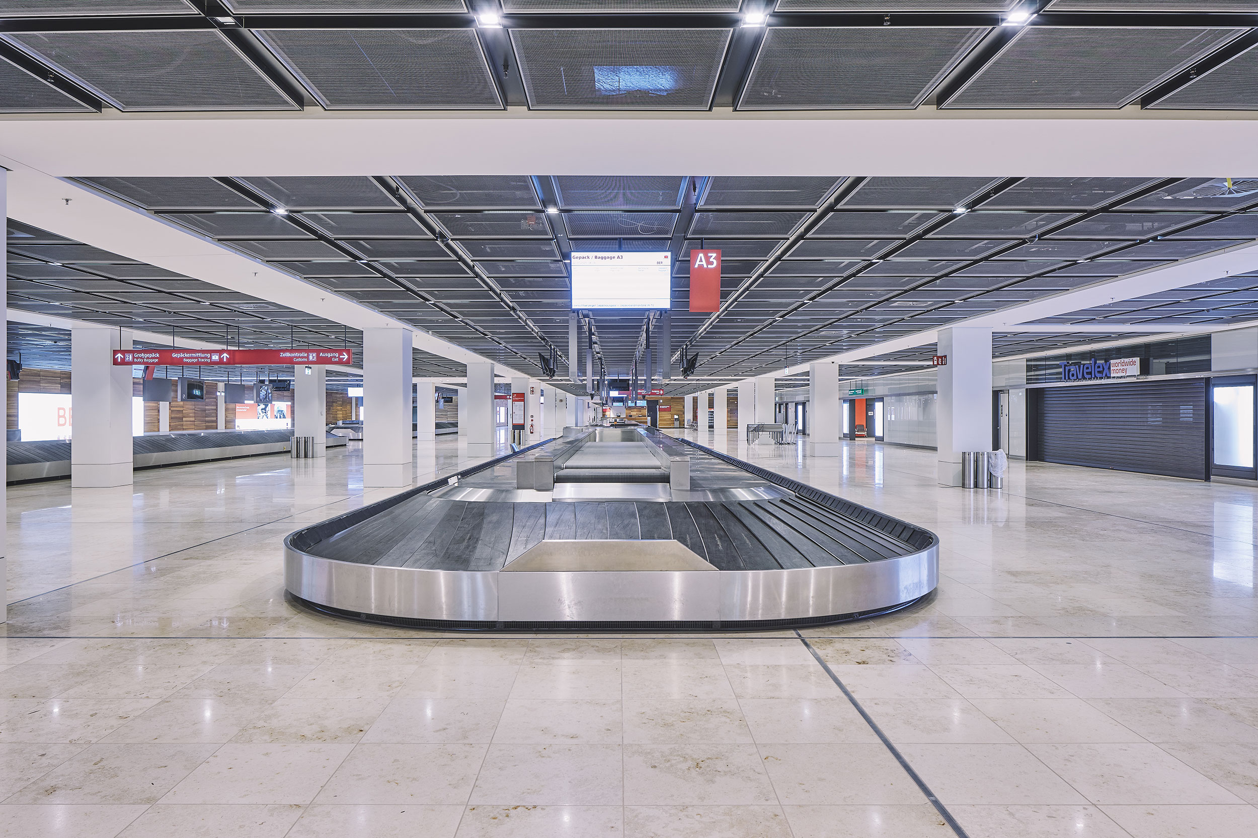 Baggage reclaim, Aiport Berlin Brandenburg