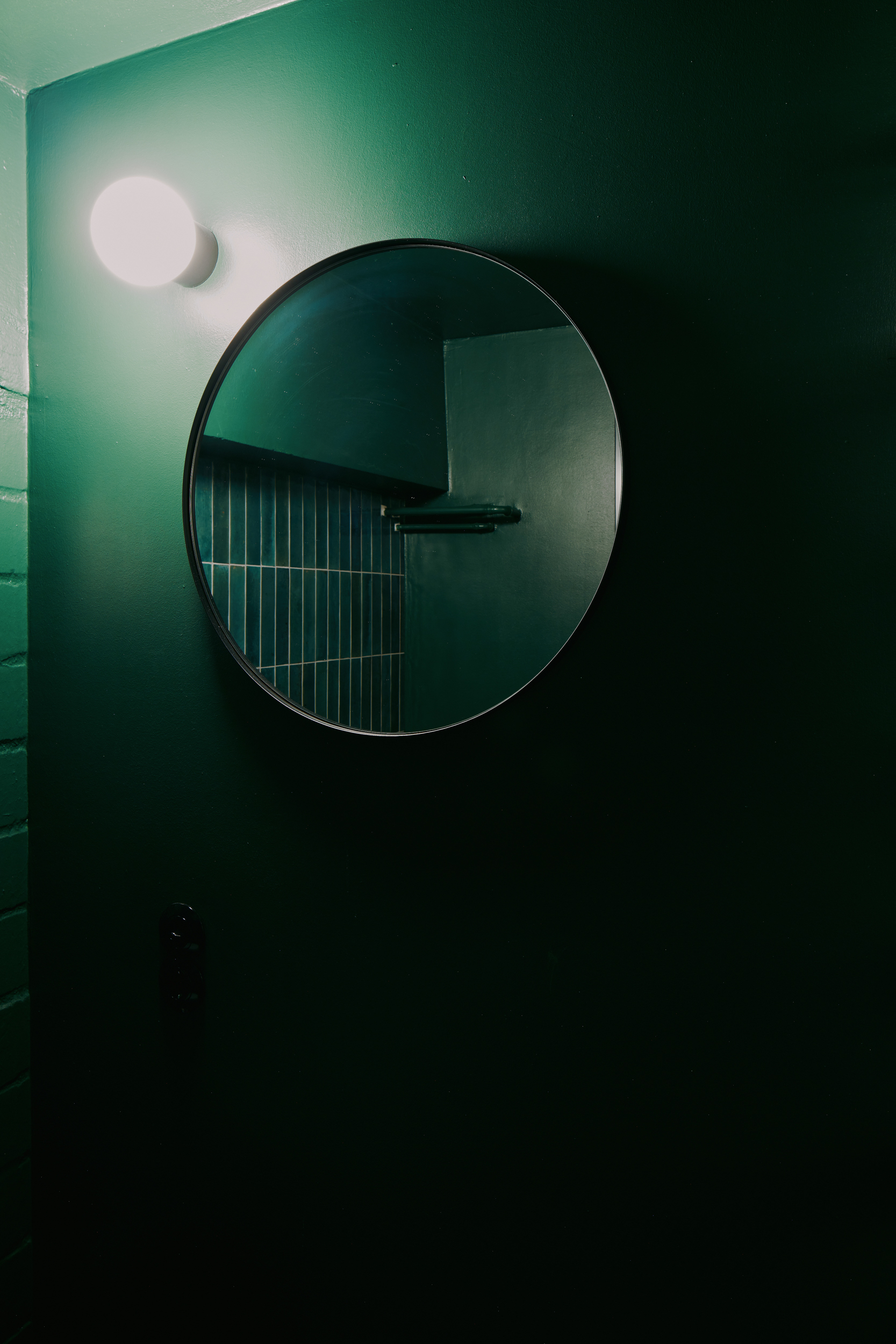 bathroom mirror