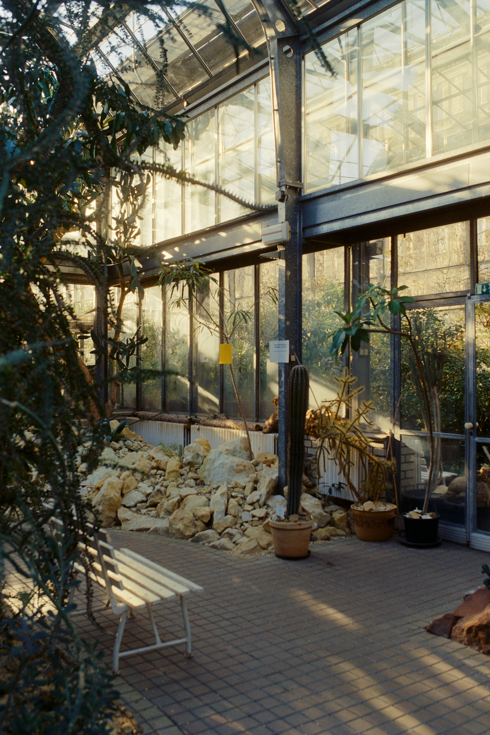 architecture of the botanical garden in prague