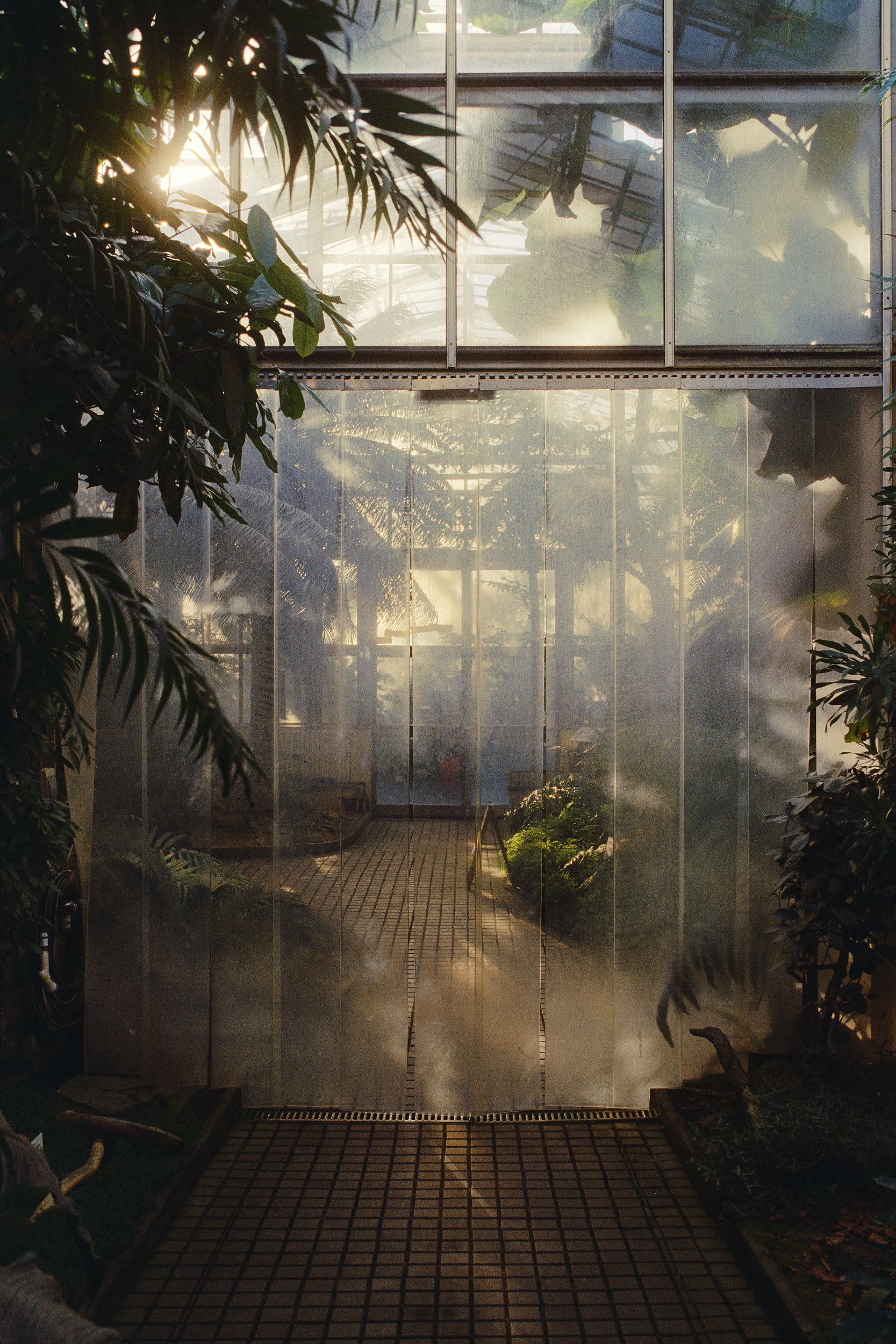 Entry of the botanical garden prague