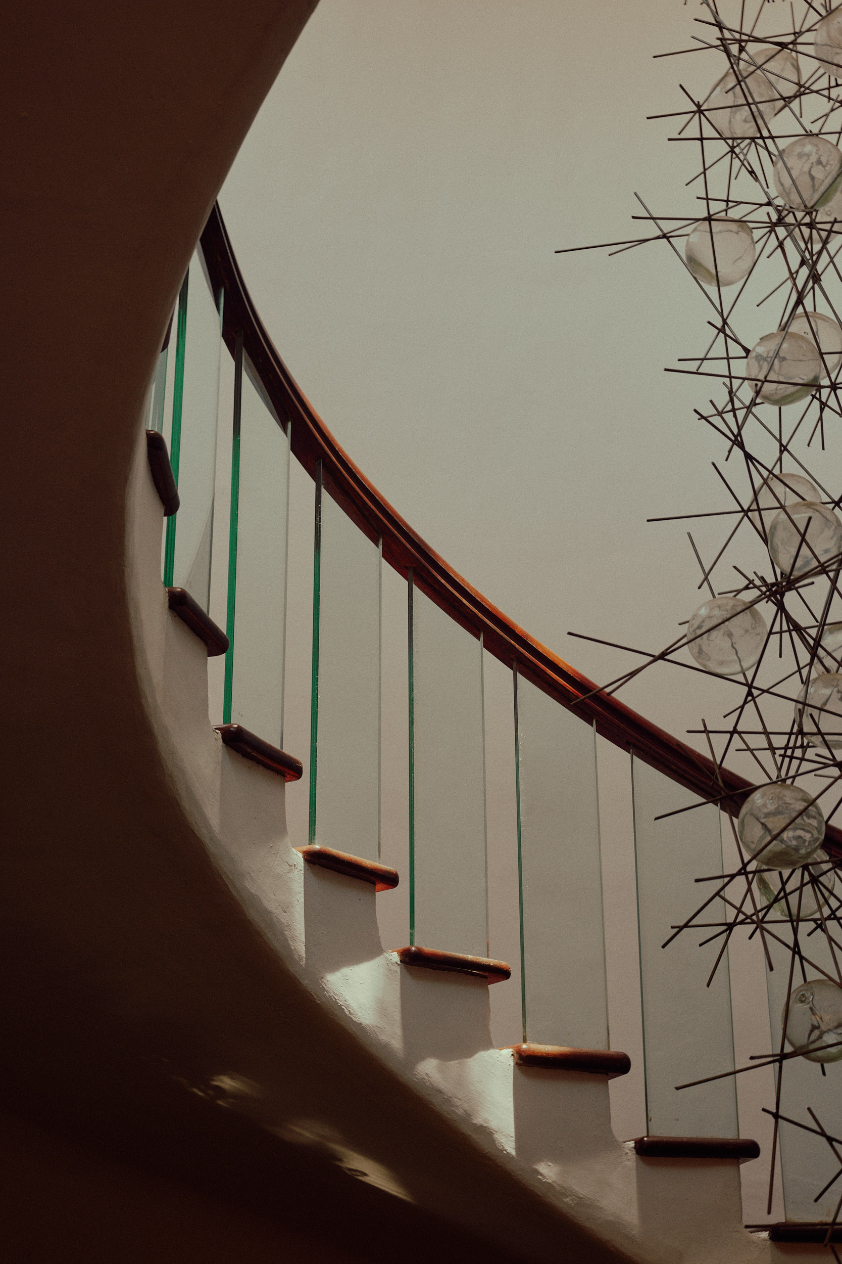 he organic shapes of César Manrique’s architecture blending with volcanic terrain.