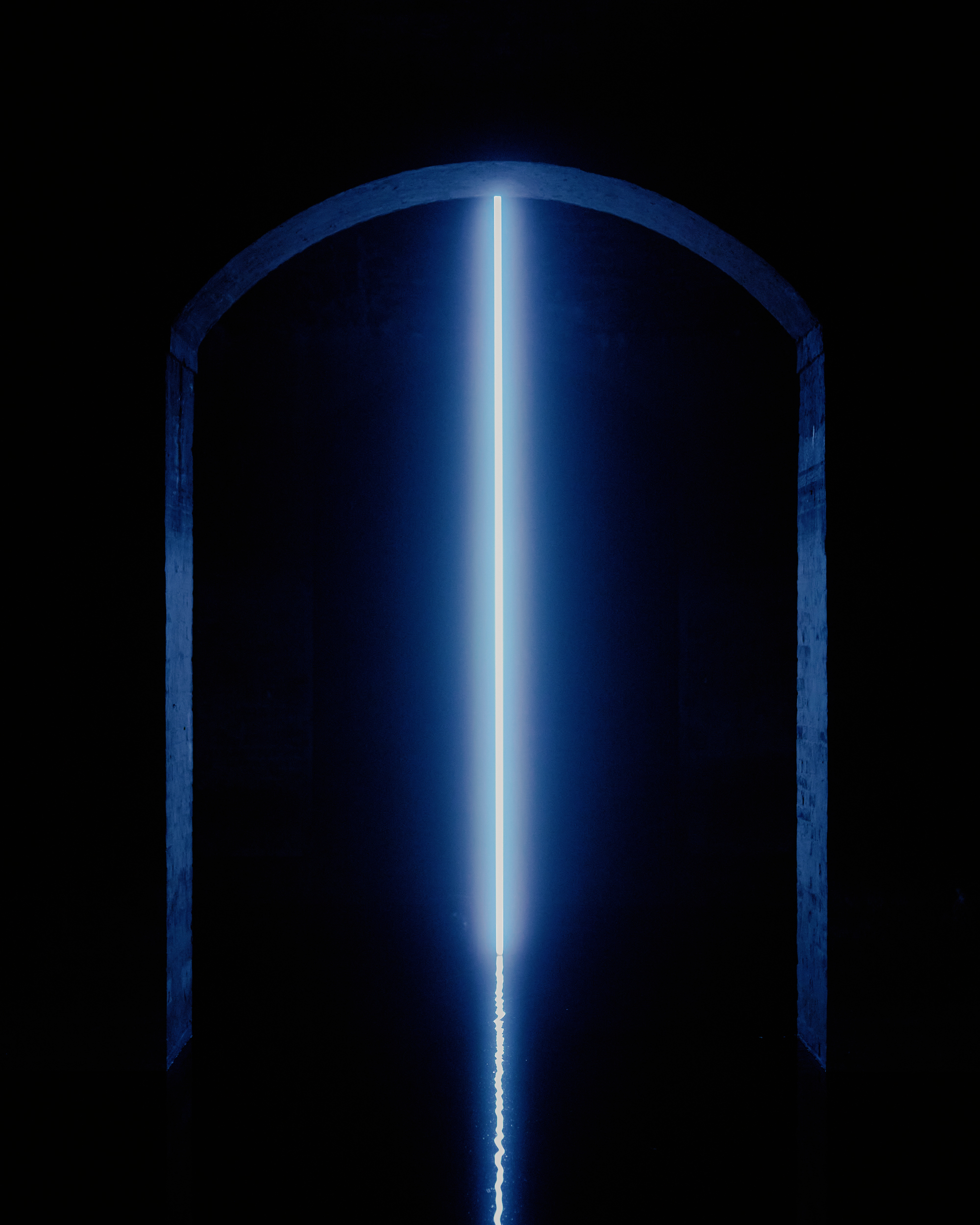 Architectural photo of Cisternerne in Copenhagen by David Altrath, capturing the immersive sound installation by Taryn Simon.