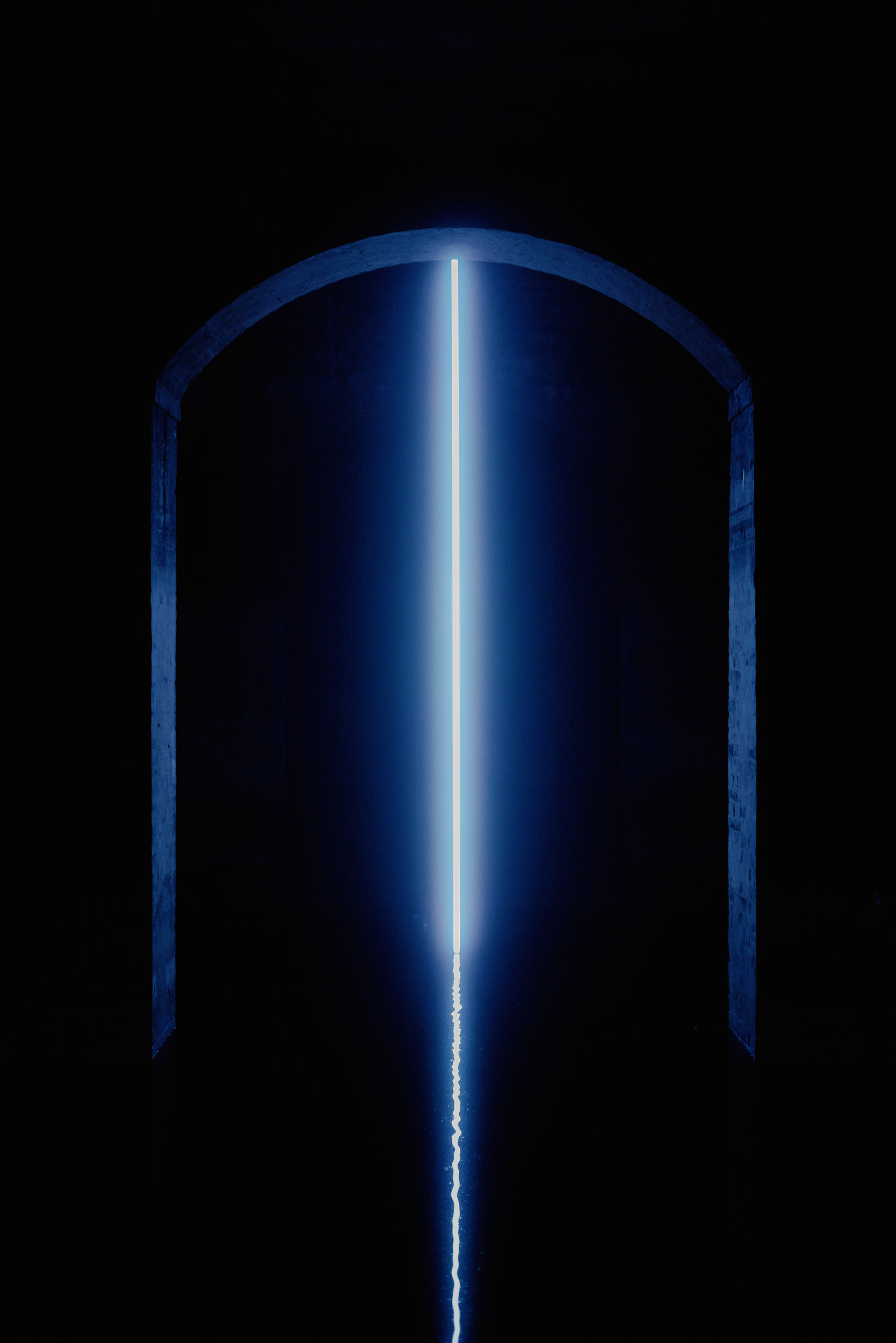 Architectural photo of Cisternerne in Copenhagen by David Altrath, capturing the immersive sound installation by Taryn Simon.