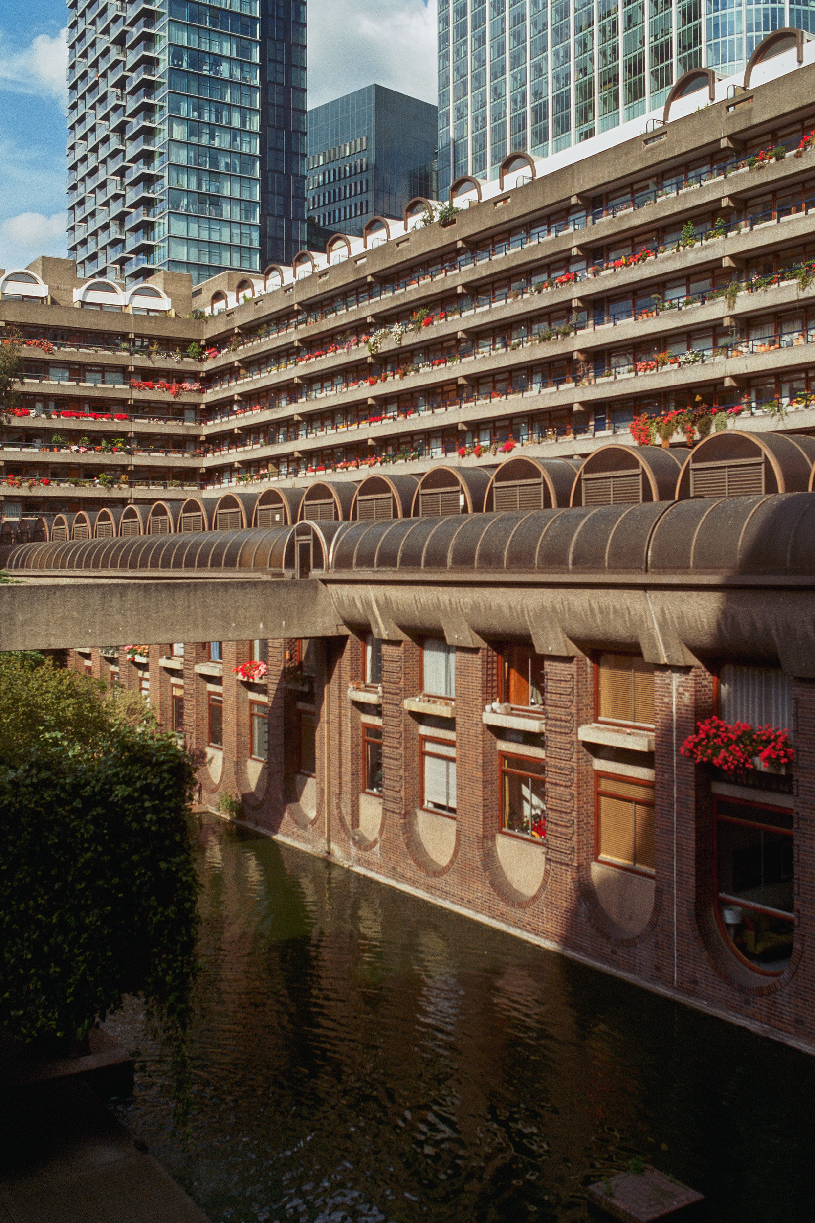 Brutalistische Wohnanlage im Barbican, aufgenommen vom Hamburger Fotografen David Altrath.