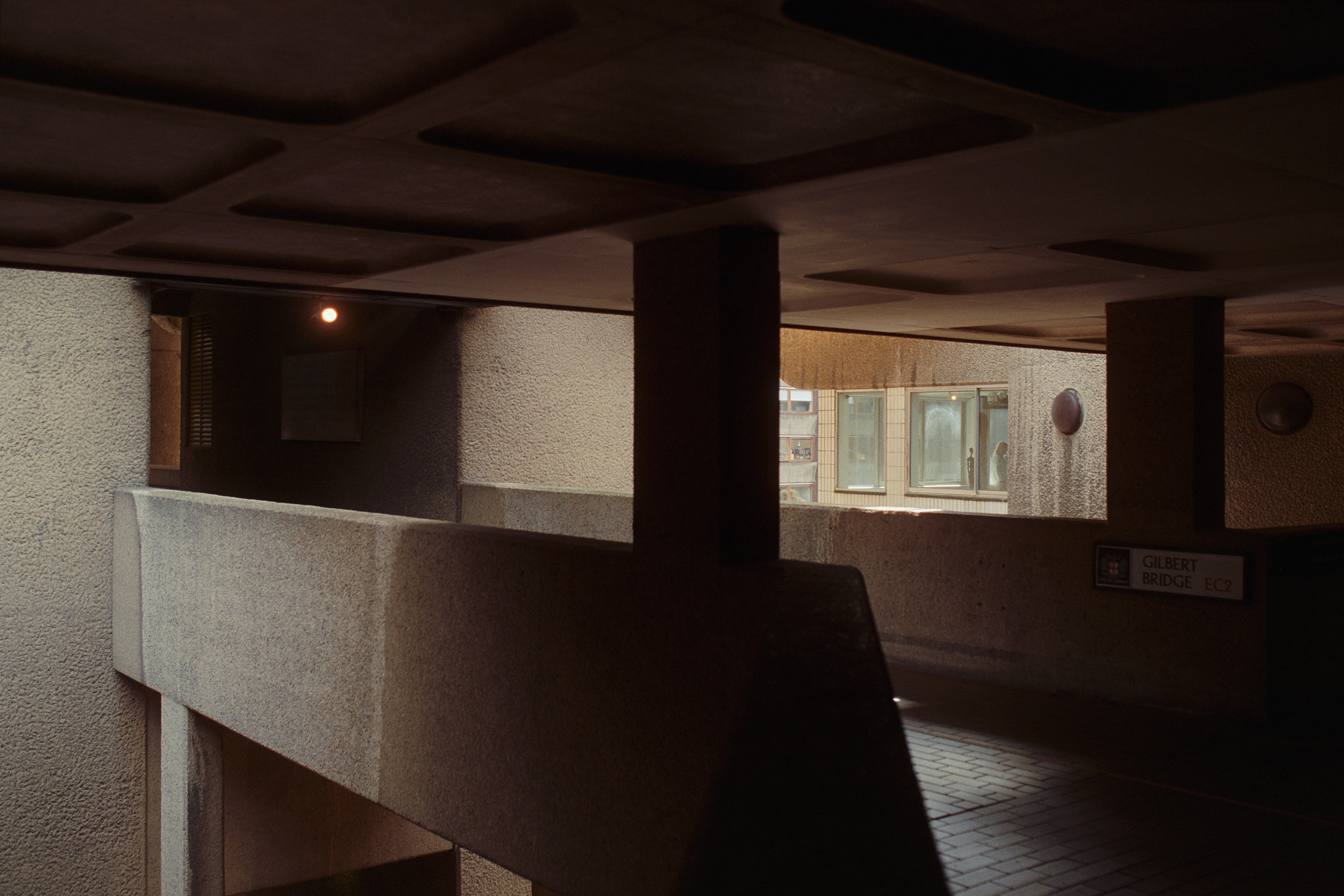 Contemporary architectural study of the Barbican captured by David Altrath.