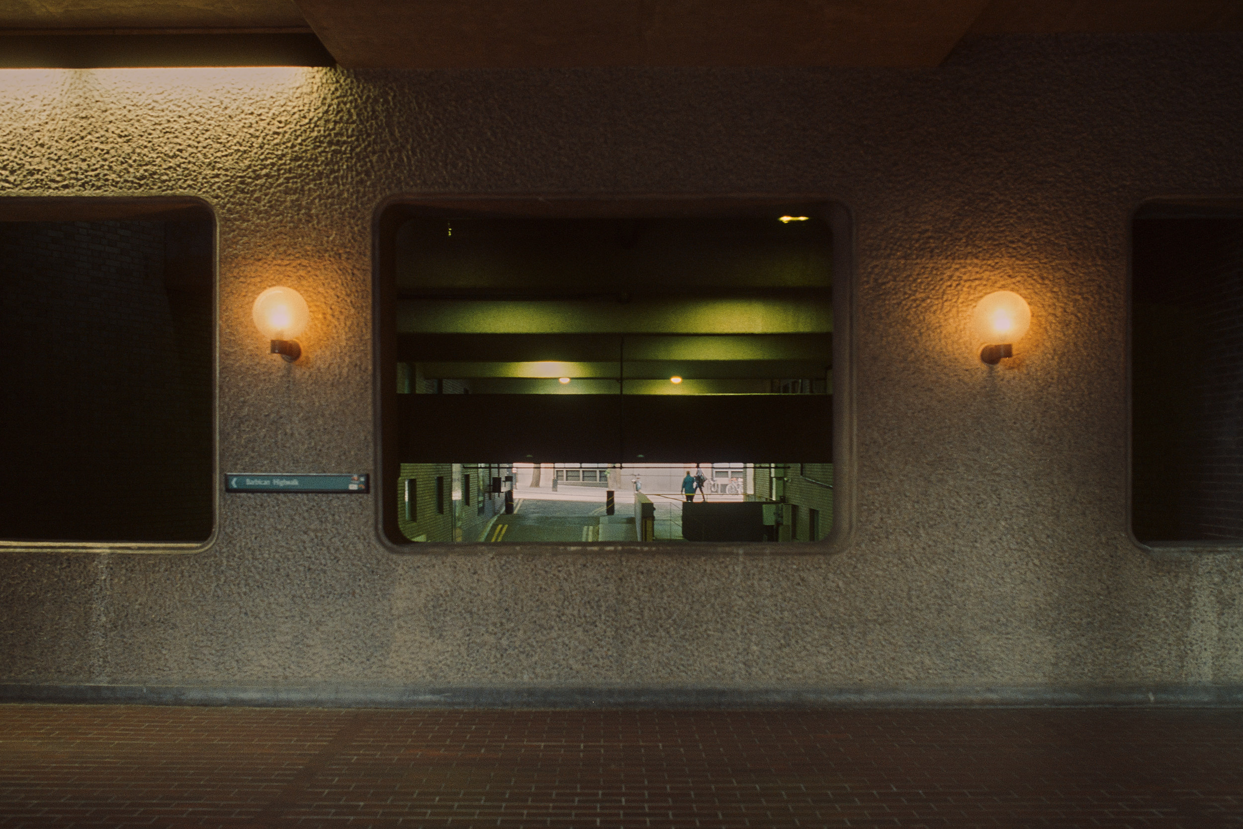 Brutalist landscaping around the Barbican water features documented by David Altrath.