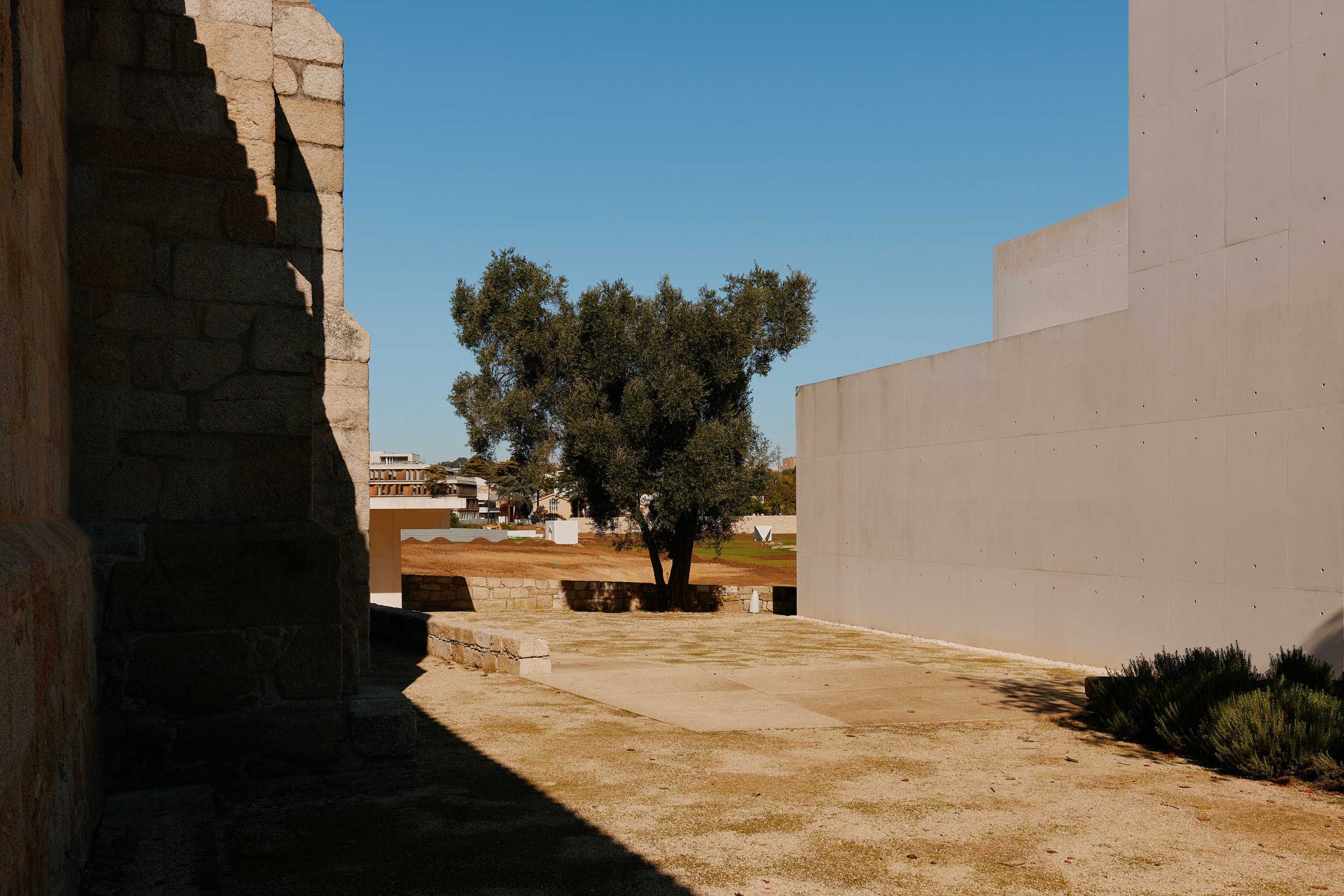 Modern monastery extension in Portugal photographed by David Altrath