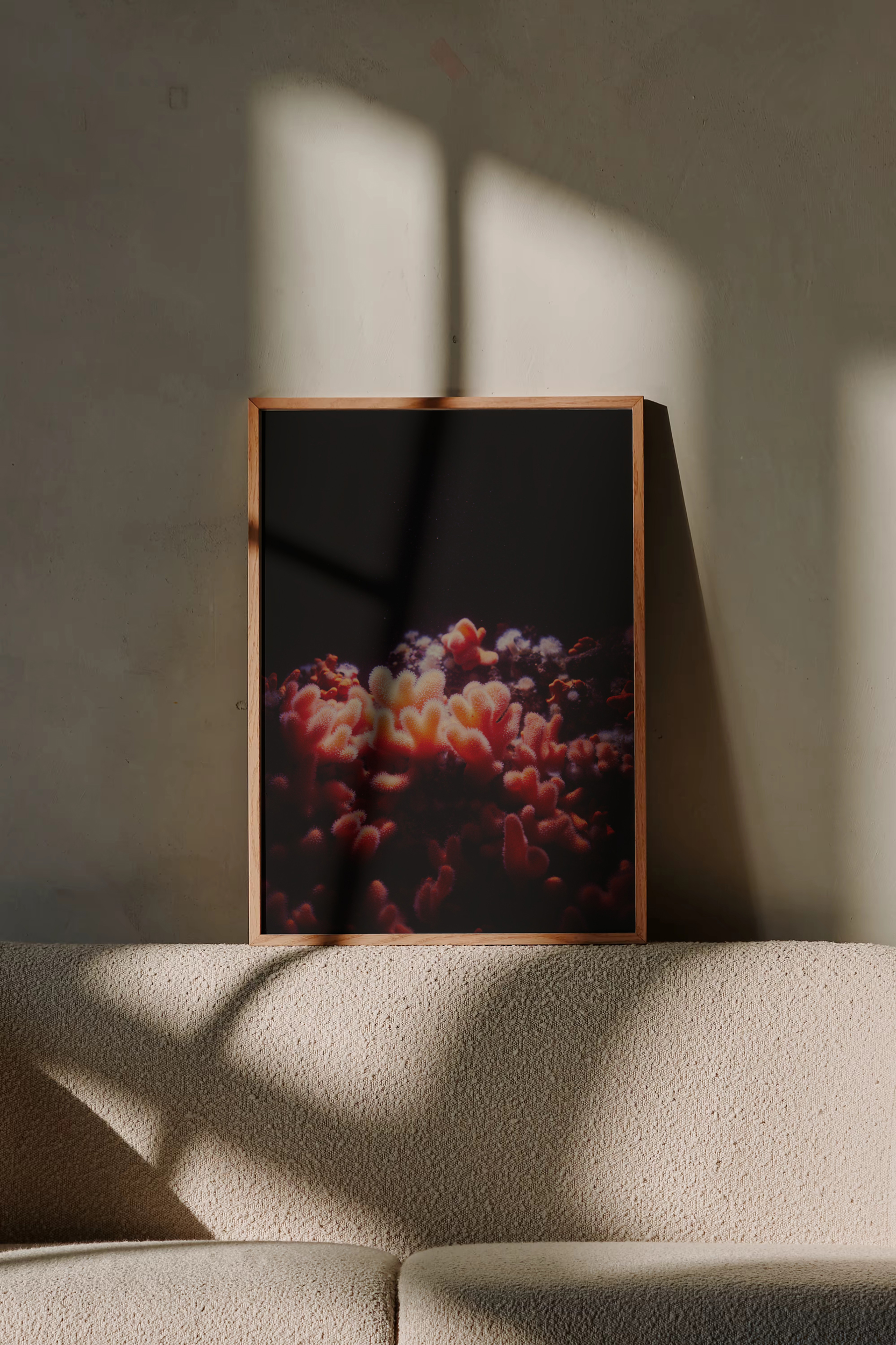 Colorful Coral Print