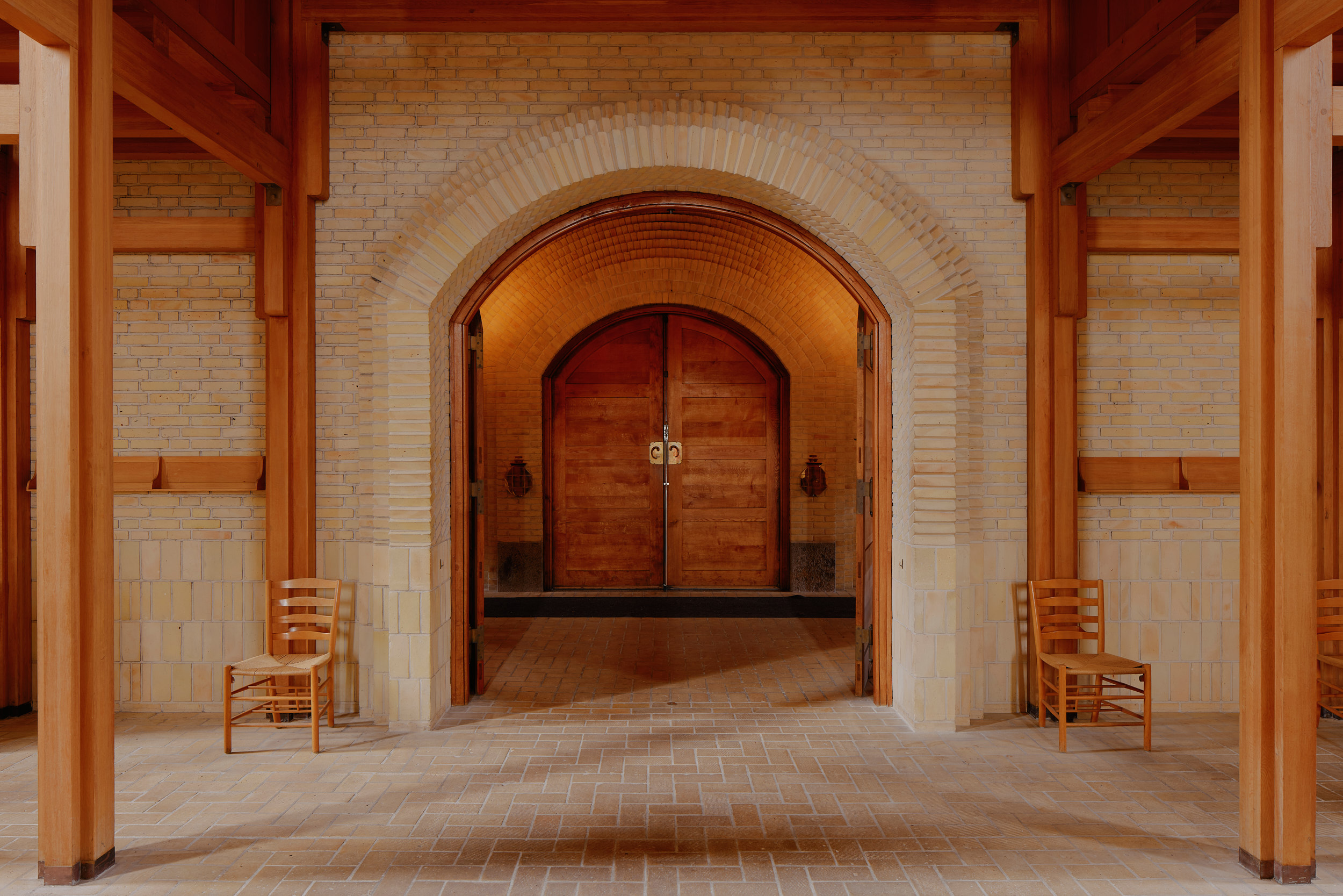 Structural clarity and light inside Grundtvig’s Church, Copenhagen