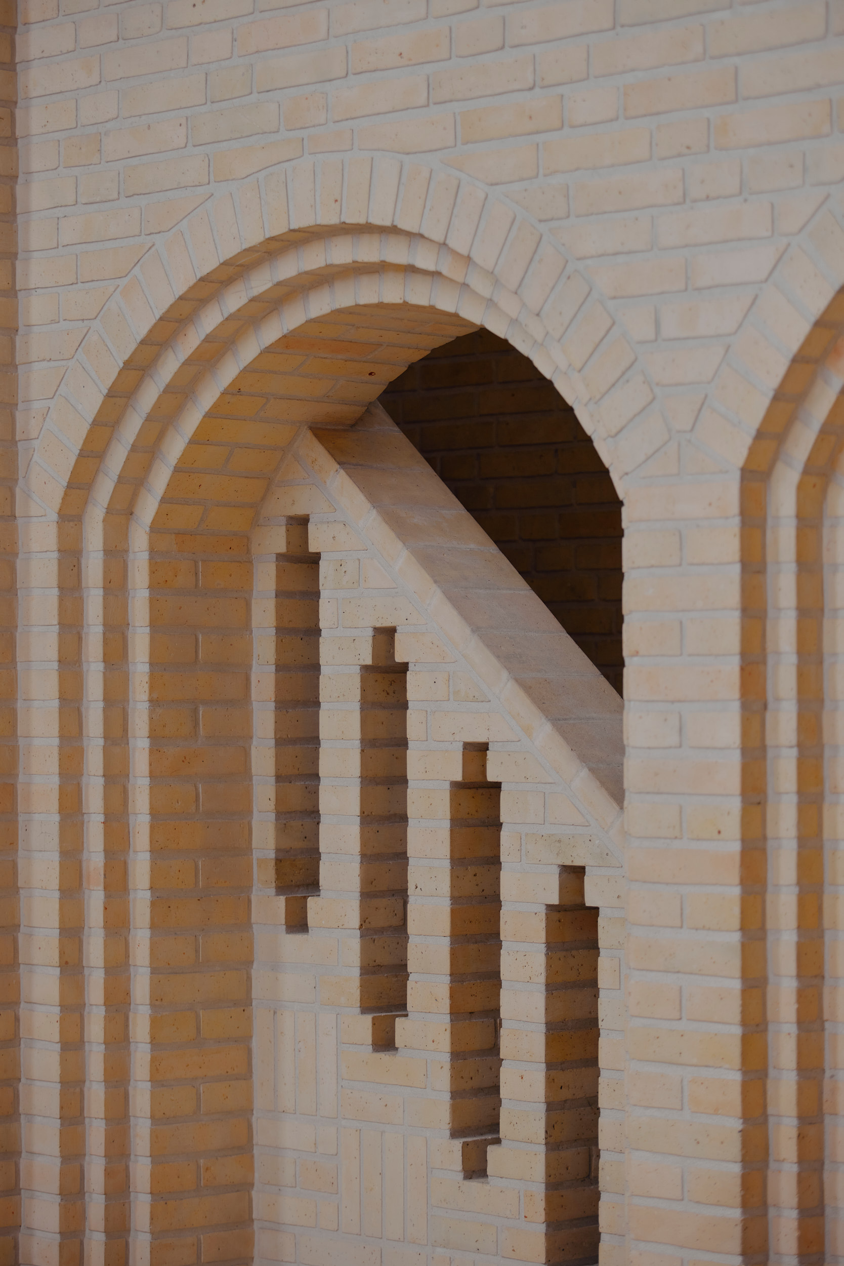 Architectural interior study of a Danish church by David Altrath, combining documentation and artistic photography