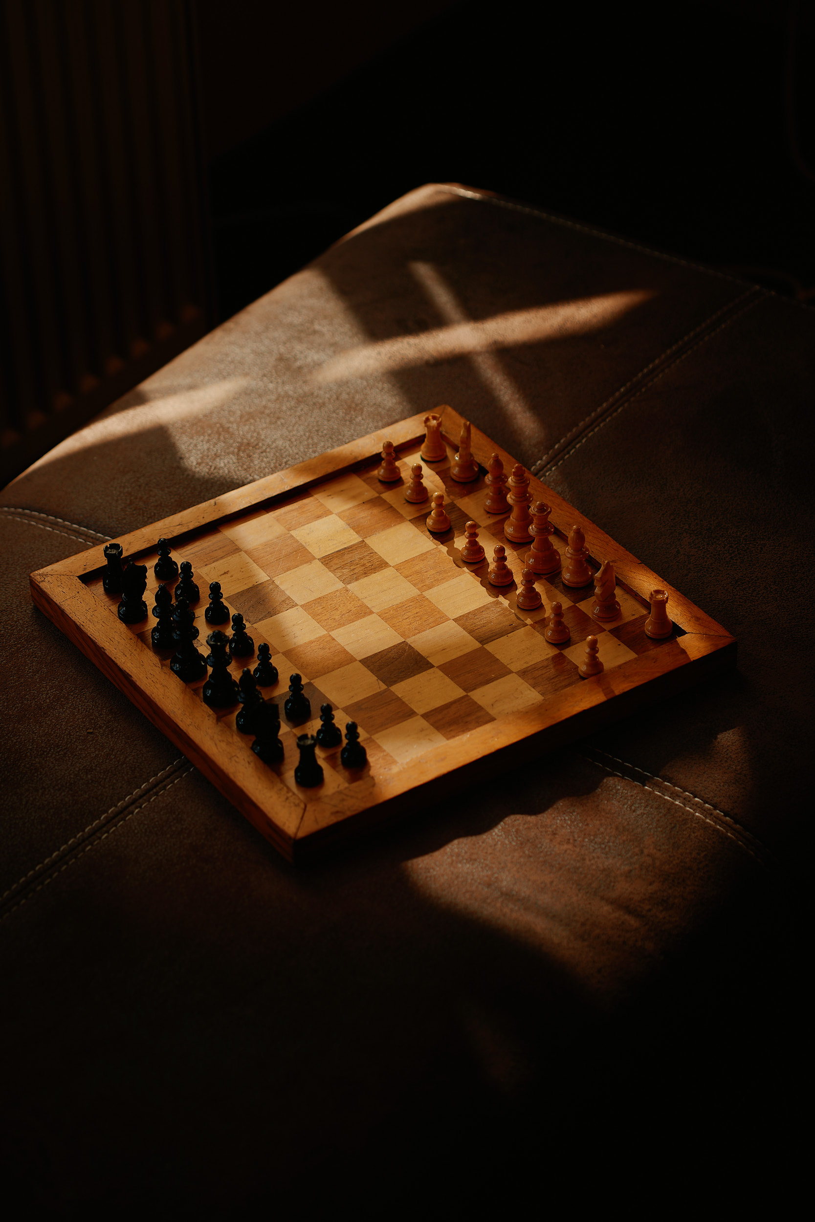 Restaurant interior photography with emphasis on space and light