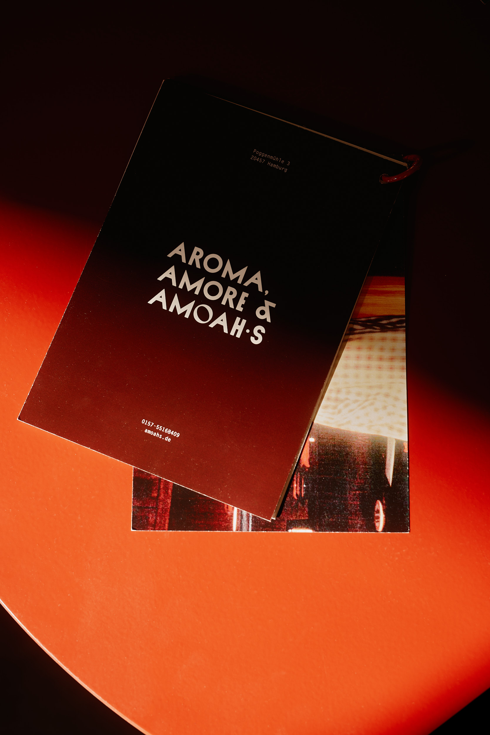 Interieurfotografie eines Cafés in Hamburg mit architektonischem Fokus