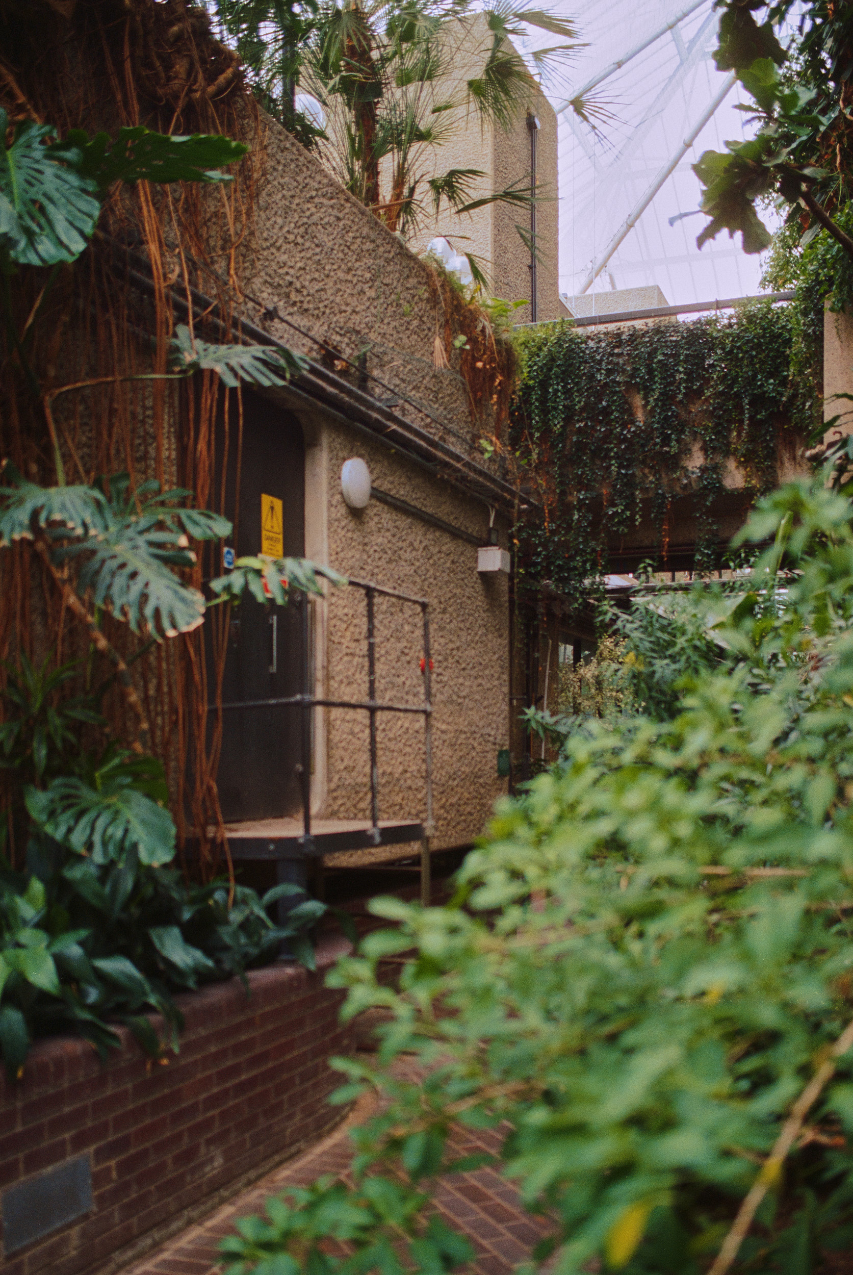 Brutalist interior architecture in London