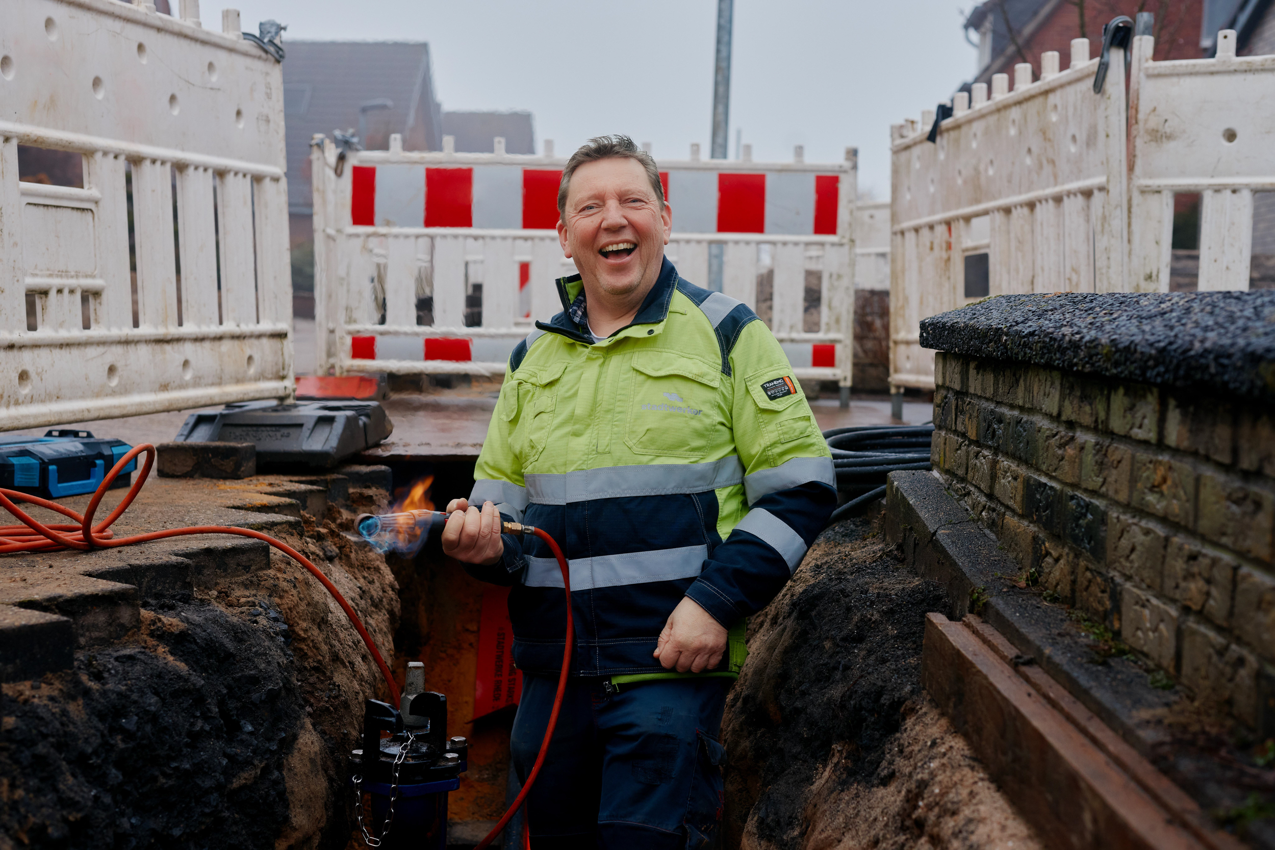 Mitarbeiterportrait für die stadtwerker Launchkampagne in Bocholt und Rhede