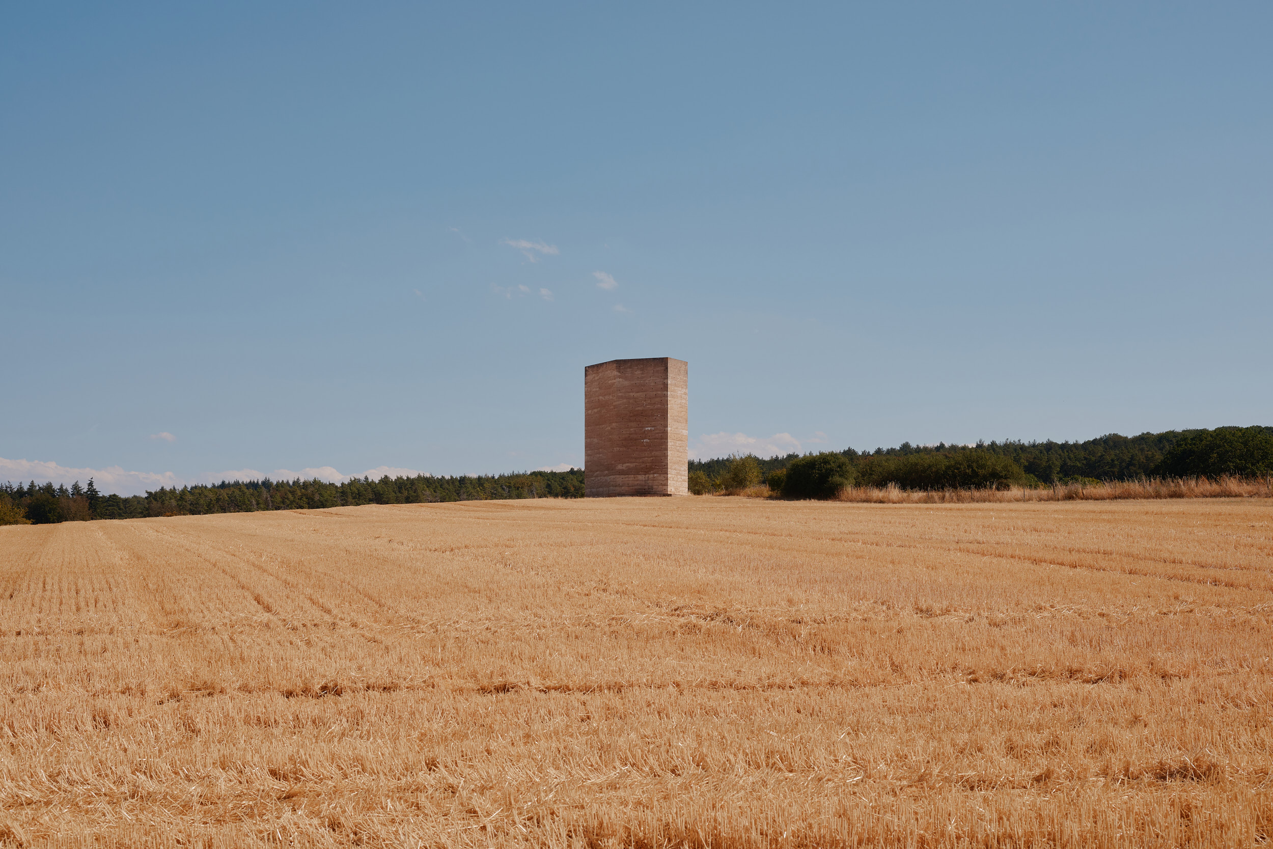Bruder Klaus Kapelle von Peter Zumthor in Mechernich, Deutschland